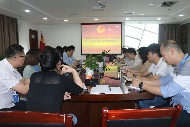 水情形公司召开团支部成立暨第一次团员大会