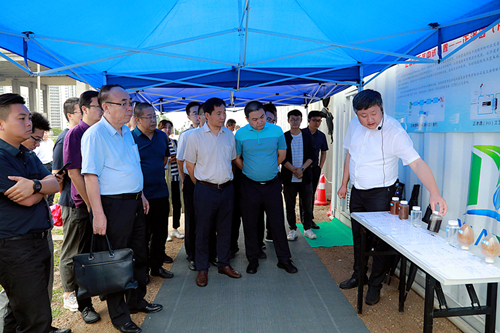 南宫NG28集团集团“正渗透+低温蒸发结晶”处理垃圾渗滤液中试项目取得重大希望