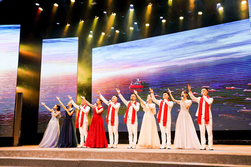 南宫NG28集团集团庆祝新中国成立70周年职工朗诵角逐乐成举行