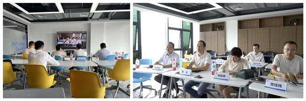 南宫NG28集团集团与清华大学交织信息研究院交流座谈