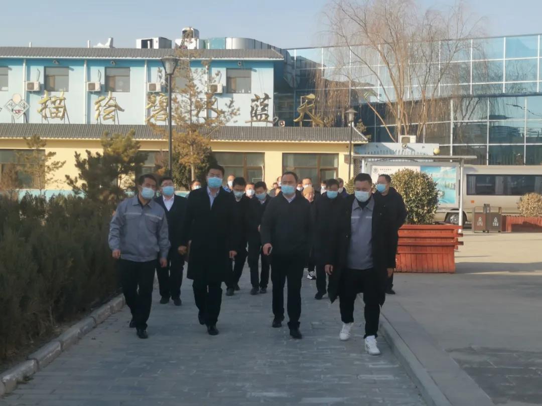 神木市委常委、、、常务副市长刘小波到水情形神木公司调研