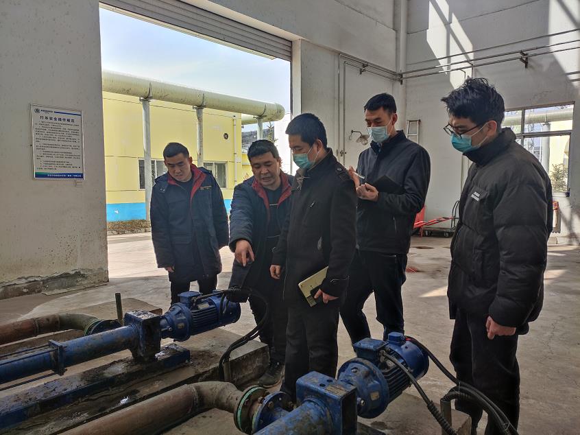 水情形公司开展清静环保隐患“找茬”活动