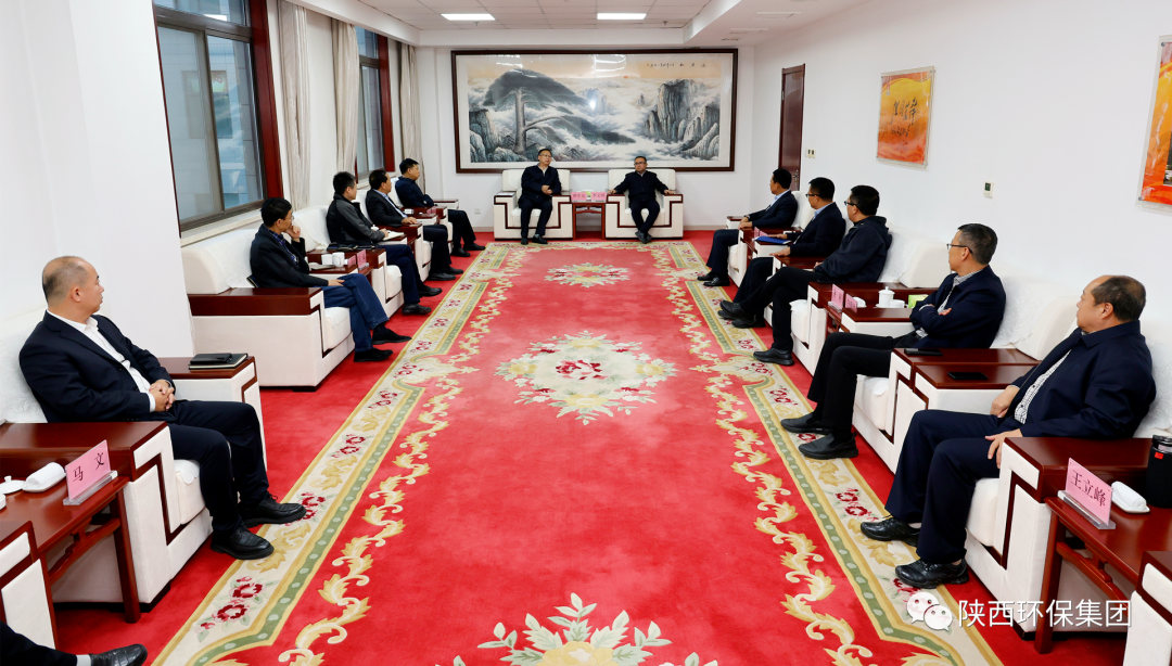 南宫NG28集团集团与延伸石油集团在延部分企业座谈交流