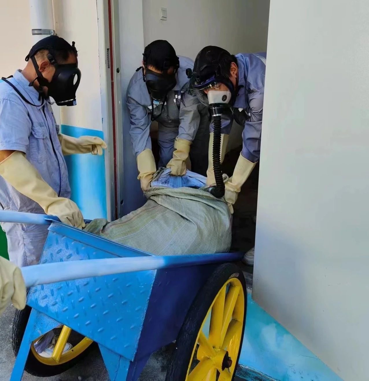 安康公司开展突发情形事务应急演练活动