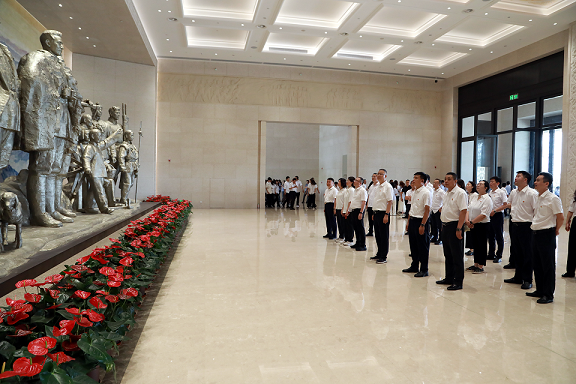 南宫NG28集团集团党委赴关中革命纪念馆开展“状畎革命足迹 传承红色基因 筑牢作风基本”党建研学活动