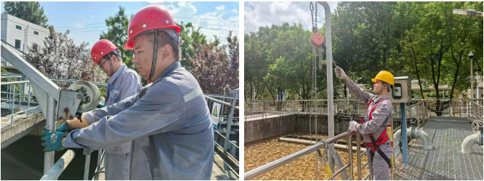致敬高温下的坚守｜水情形公司：以汗水诠释敬业 用专业守护运行